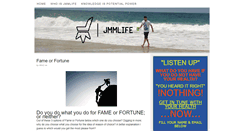 Desktop Screenshot of jmmlife.com